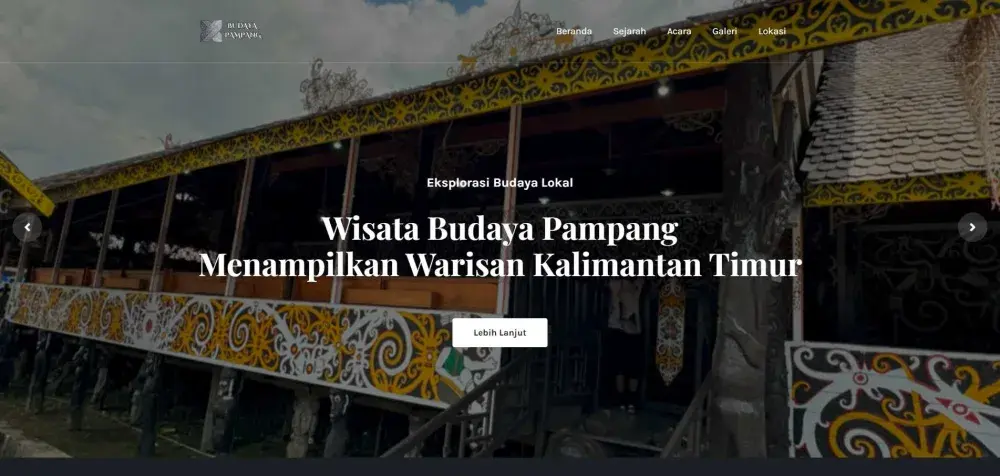 Web Profile Budaya Pampang